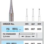 Fraises diamantées FG001L