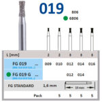 Fraises diamantées FG019