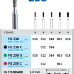 Fraises diamantées FG238