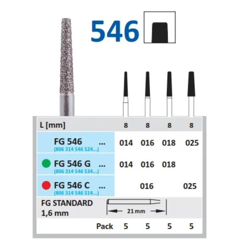 Design sans titre (32) Fraises diamantées FG546 – Image 1