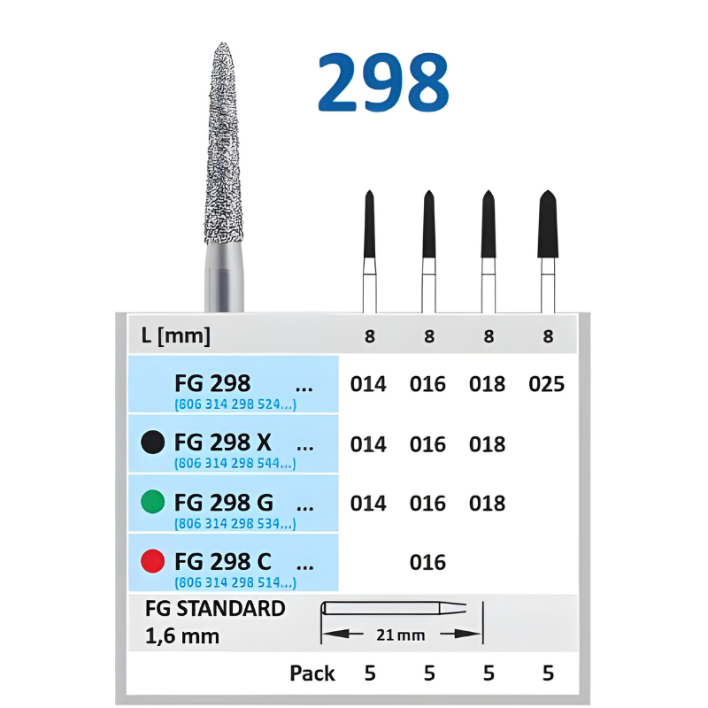 Design sans titre (36) Fraises diamantées FG298 – Image 1
