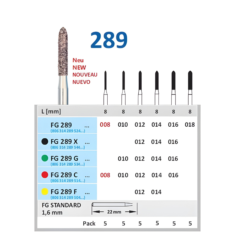 Design sans titre (40) Fraises diamantées FG289 – Image 1